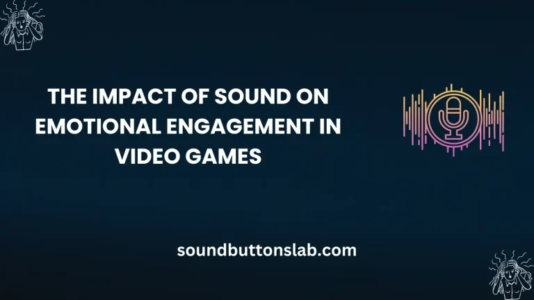 The Impact of Sound on Emotional Engagement in Video Games