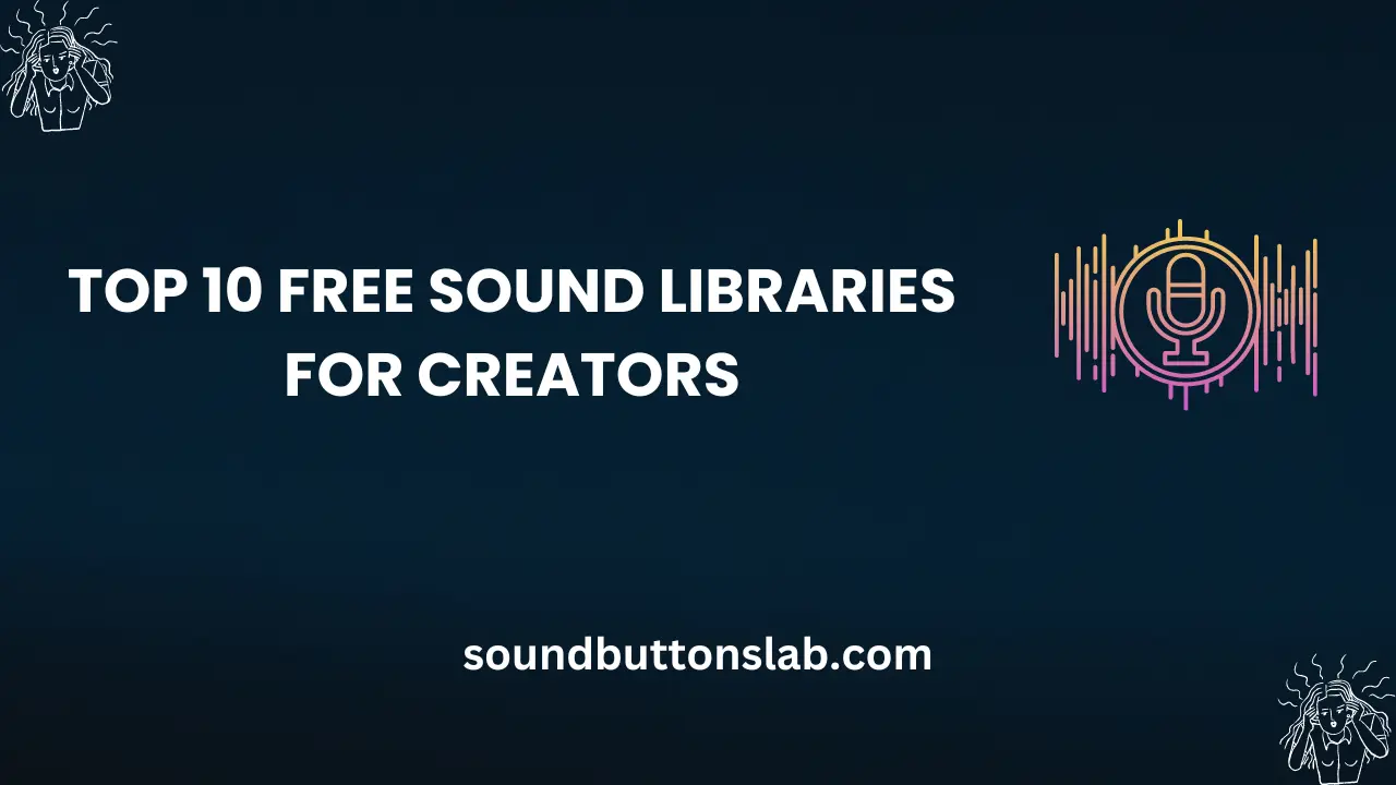 Top 10 Free Sound Libraries for Creators