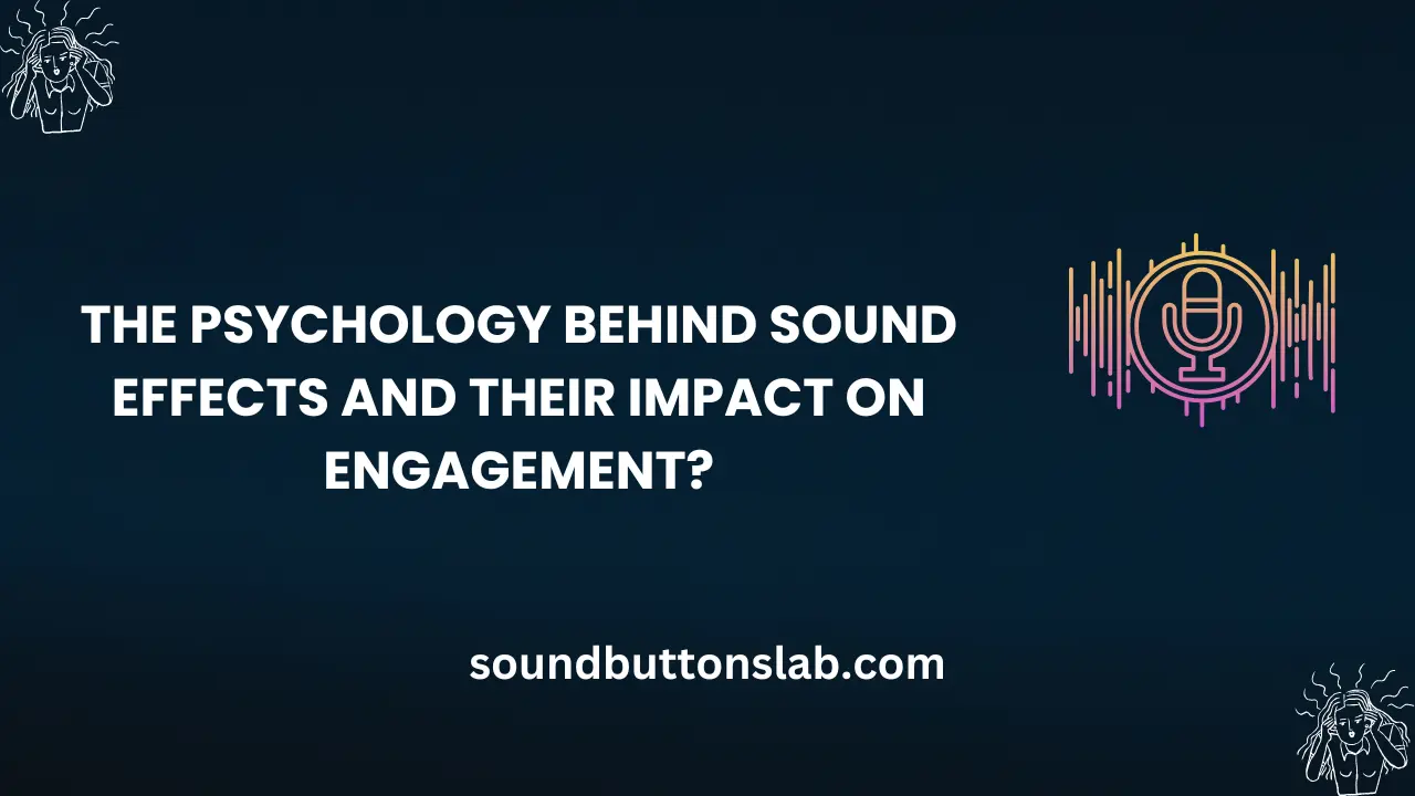 The Psychology Behind Sound Effects and Their Impact on Engagement